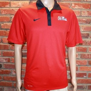 Ole Miss Nike Dri-Fit Polo